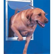 Ideal Ideal DDXLW Deluxe Dog Door Extra Large White 10.5 in. x 15 in. DDXLW